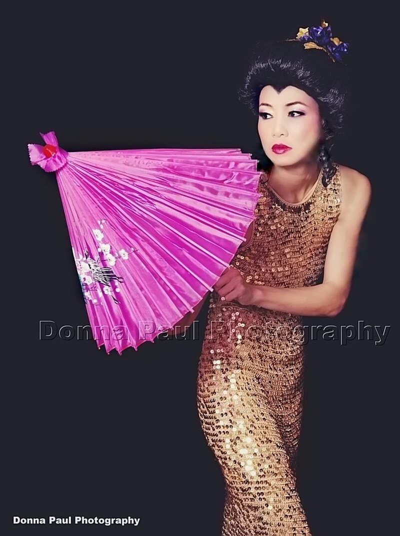 Female model photo shoot of Mai Dang