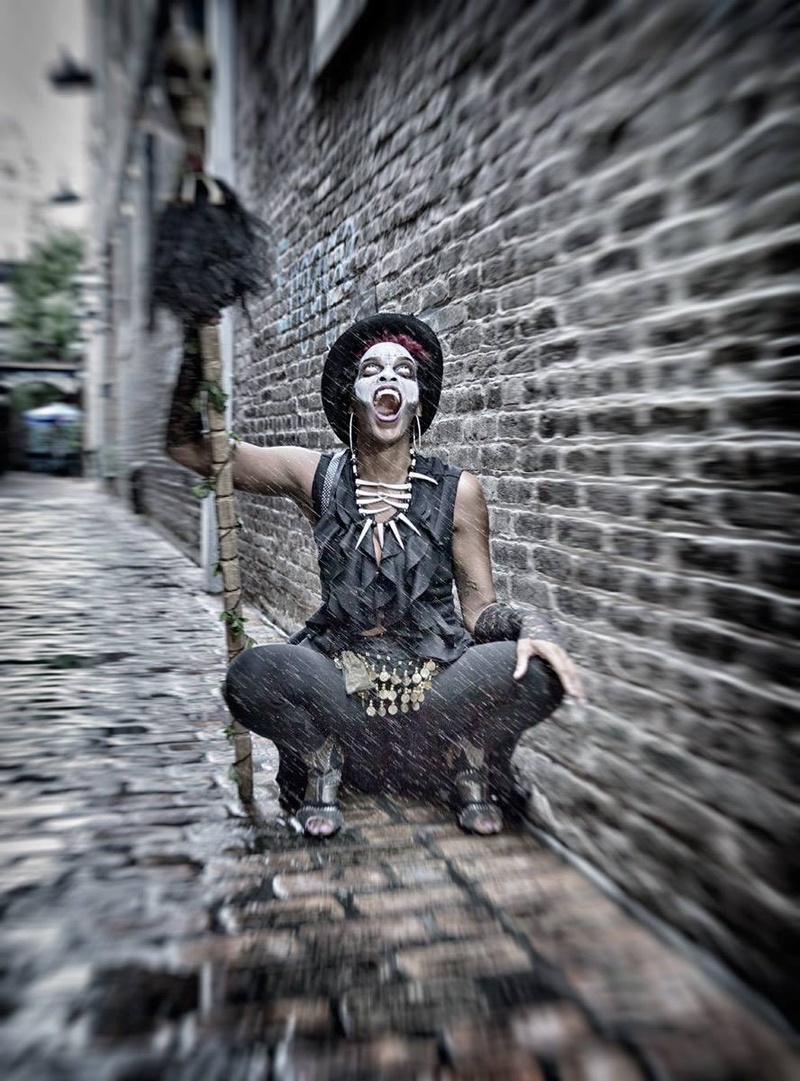 Female model photo shoot of Erica Jackson  by Eve Hannah Photography in French Quarter New Orleans