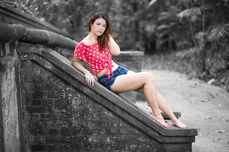 Female model photo shoot of Joanne_Enna in Singapore