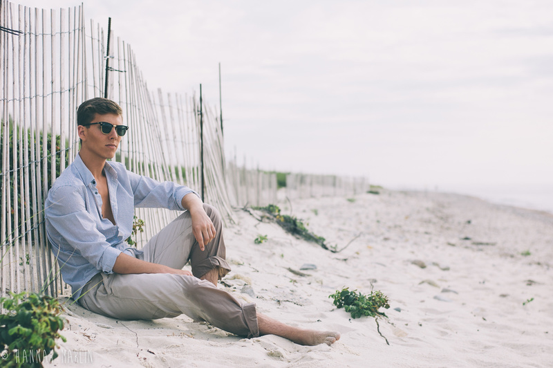 Male model photo shoot of Sam Oslyn in Oak Bluffs, Massachusetts