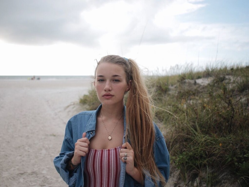 Female model photo shoot of aj_b_ in Clearwater Beach, FL