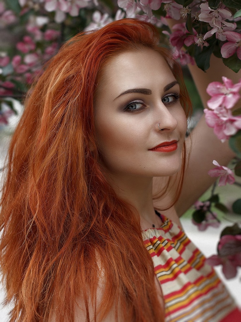 Female model photo shoot of inspiredvi_retouch