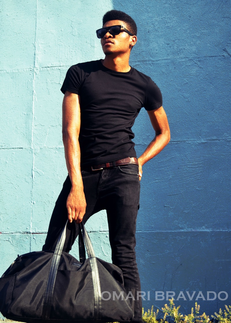 Male model photo shoot of Omaribravado