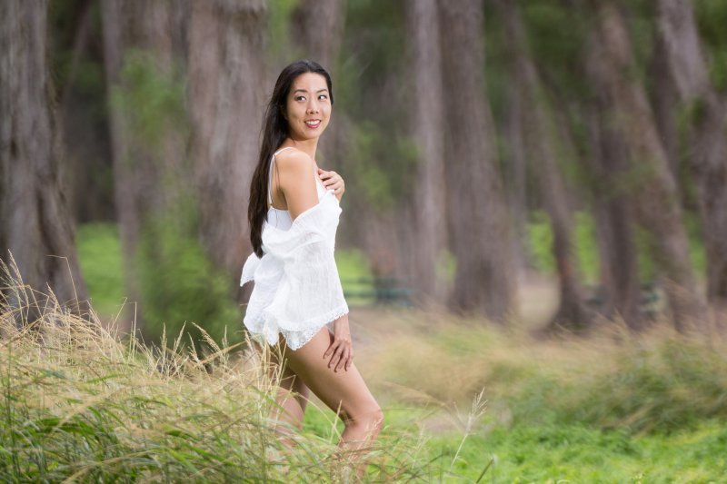 Female model photo shoot of Jeannie Choi in Honolulu, Oahu, Hawaii
