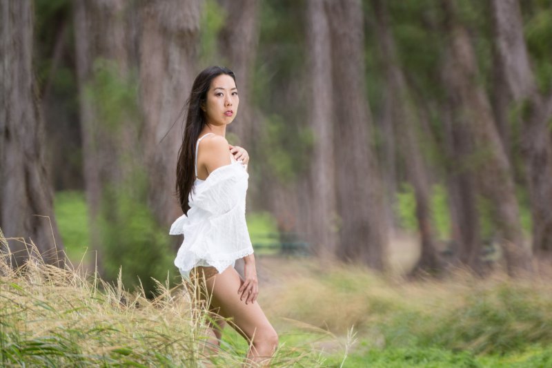 Female model photo shoot of Jeannie Choi in Honolulu, Oahu, Hawaii