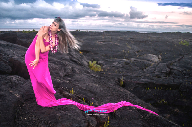 Male and Female model photo shoot of Modelphilia and Nea Dune in Puna District, Hawaii