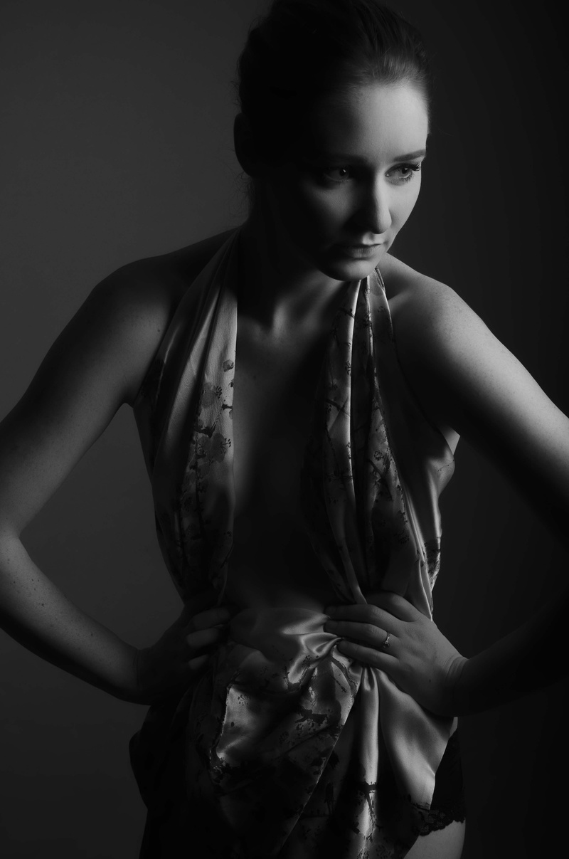 Female model photo shoot of Sarah-Ann Rennie by Mystery Man Photography