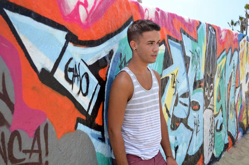 Male model photo shoot of ShaneeWilliam in Venice Beach, CA