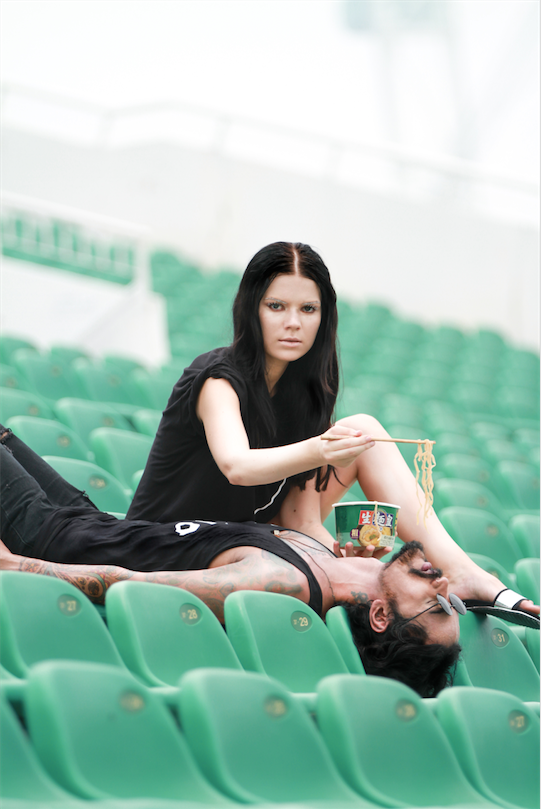 Female model photo shoot of Caraz in Singapore
