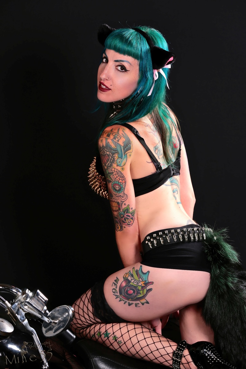 Female model photo shoot of Atropine Steele by Mike 55 Photography in Route 66