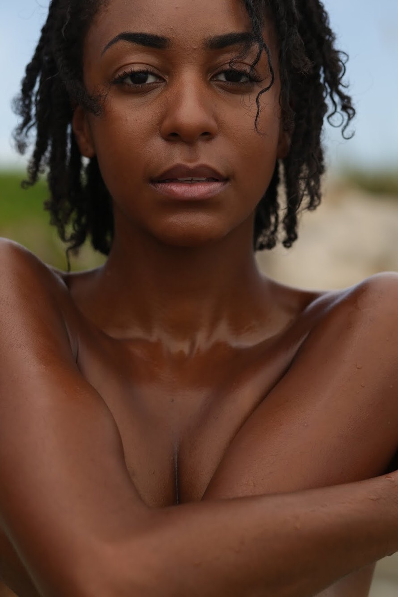 Female model photo shoot of Tami S in Virginia Key Beach