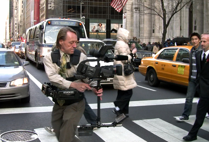 Male model photo shoot of Dream Images Steadicam in New York City
