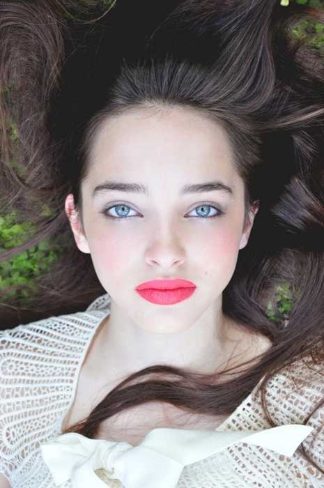 Female model photo shoot of Divine Beauty Artists