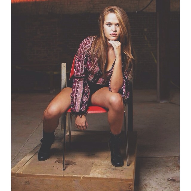Female model photo shoot of Samantha Jo Blalock in Downtown Raleigh