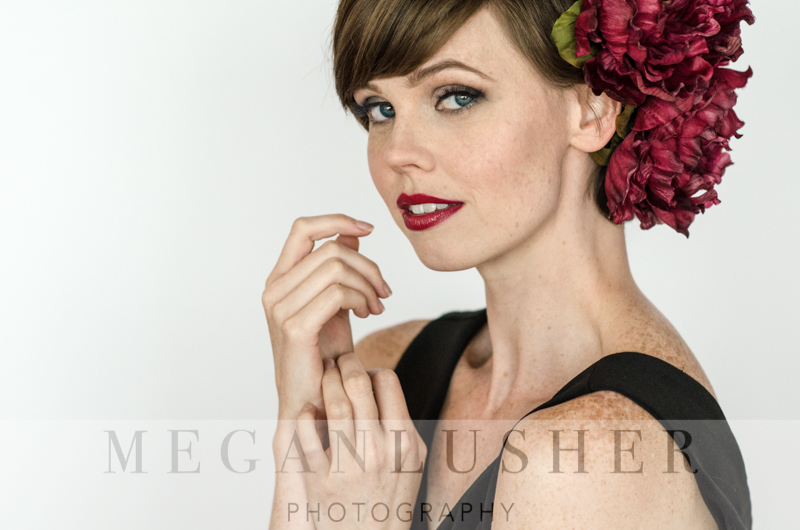 Female model photo shoot of MLusher Photography and Jana Ross in Chicago, IL, makeup by Meghana Prasad