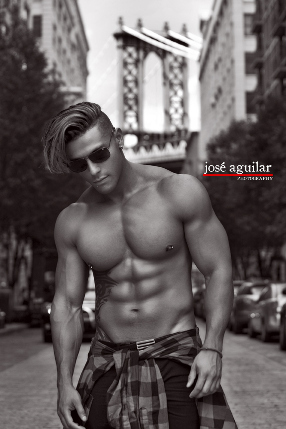 Male model photo shoot of Jose Aguilar  in New York City, New York USA