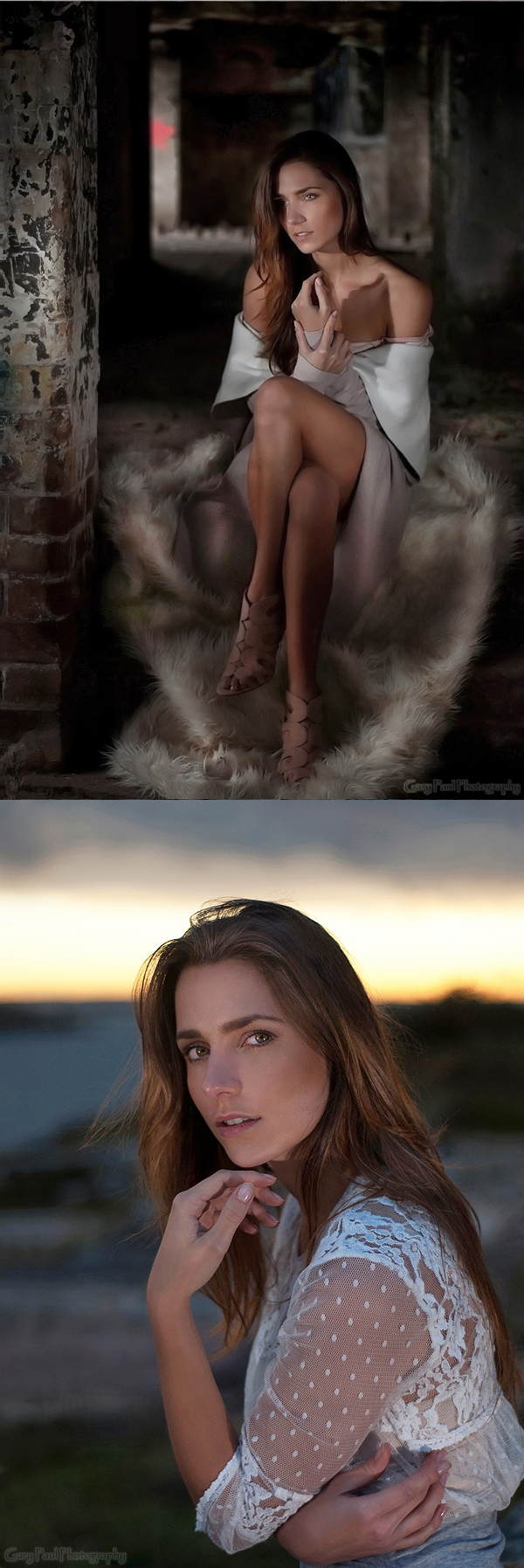 Male and Female model photo shoot of Gary Paul and Sophia Matrai