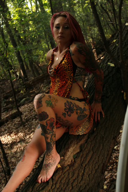 Female model photo shoot of tattooedbeauty1002