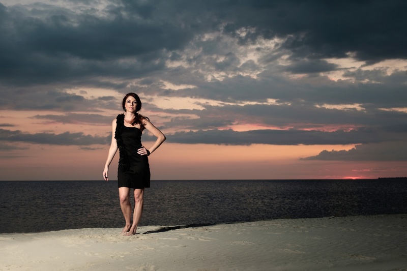 Female model photo shoot of La Guerita by theBeachStrober in Dauphin Island