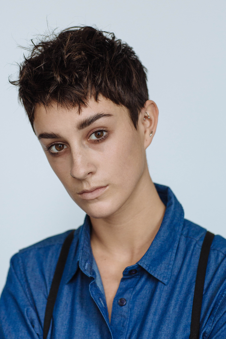 Female model photo shoot of Jaci Berkopec in NYC