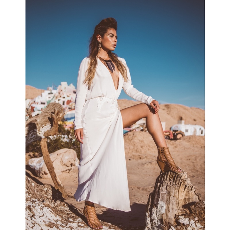 Female model photo shoot of Janaye Sallee in Palm Springs