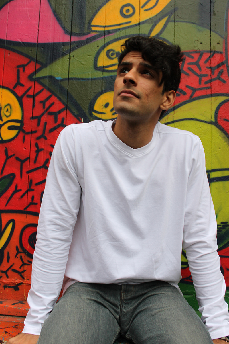 Male model photo shoot of Prateek Ahl in Graffiti Alley, Toronto