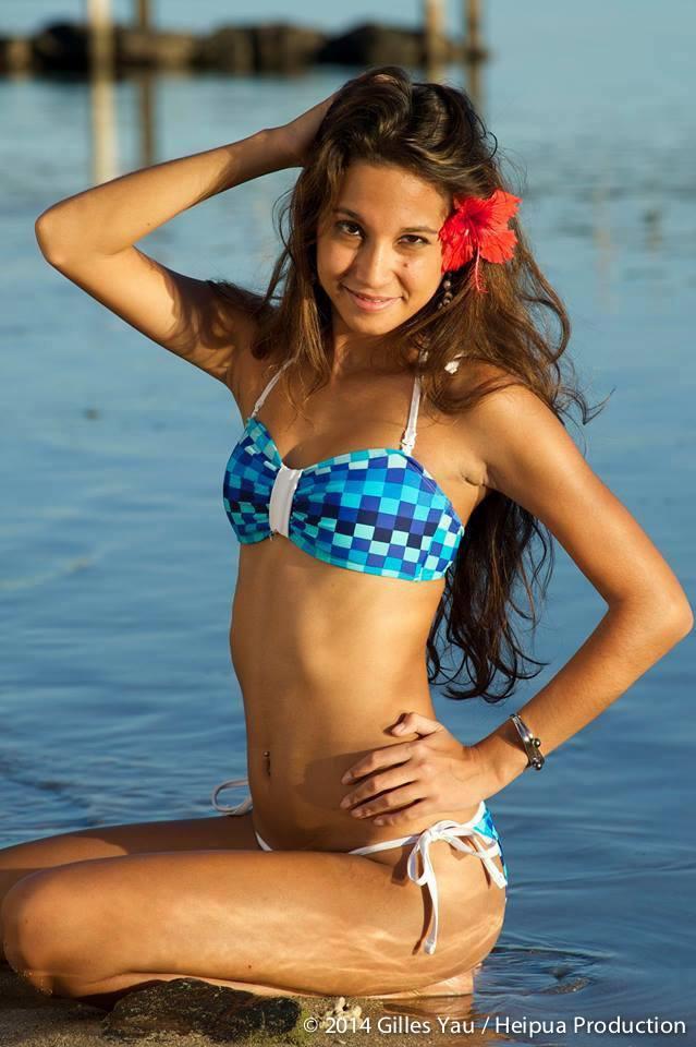 Female model photo shoot of Melodie Prak in Tahiti, French Polynesia
