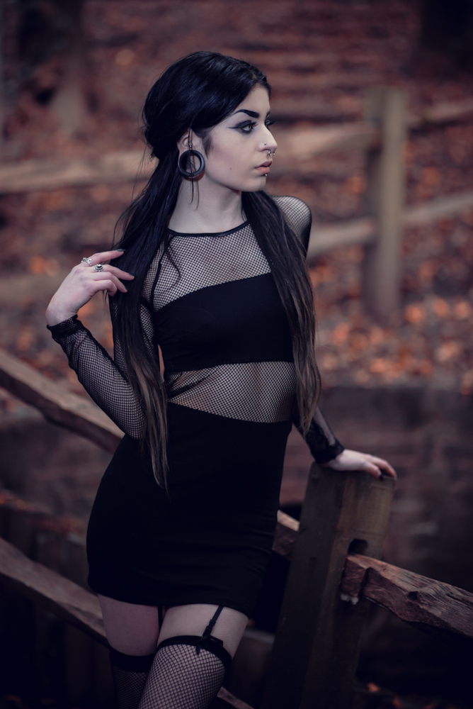 Female model photo shoot of Lauren Horror by Black Salad Photography in wivelsfield