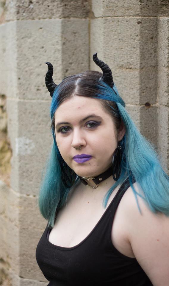 Female model photo shoot of Horrorbelle in Netley Abbey