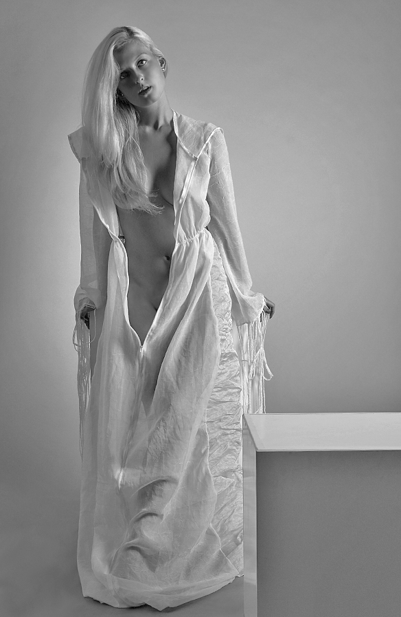 Female model photo shoot of sarlotta in Photostudio MTA - Prague - Czech Republic