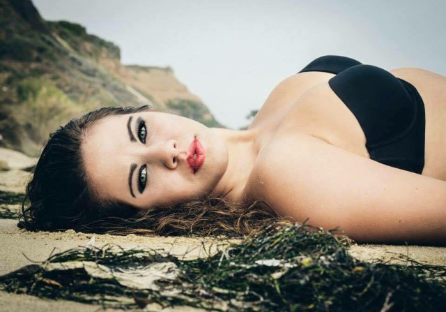 Female model photo shoot of BrookelynRose  in Malibu, CA
