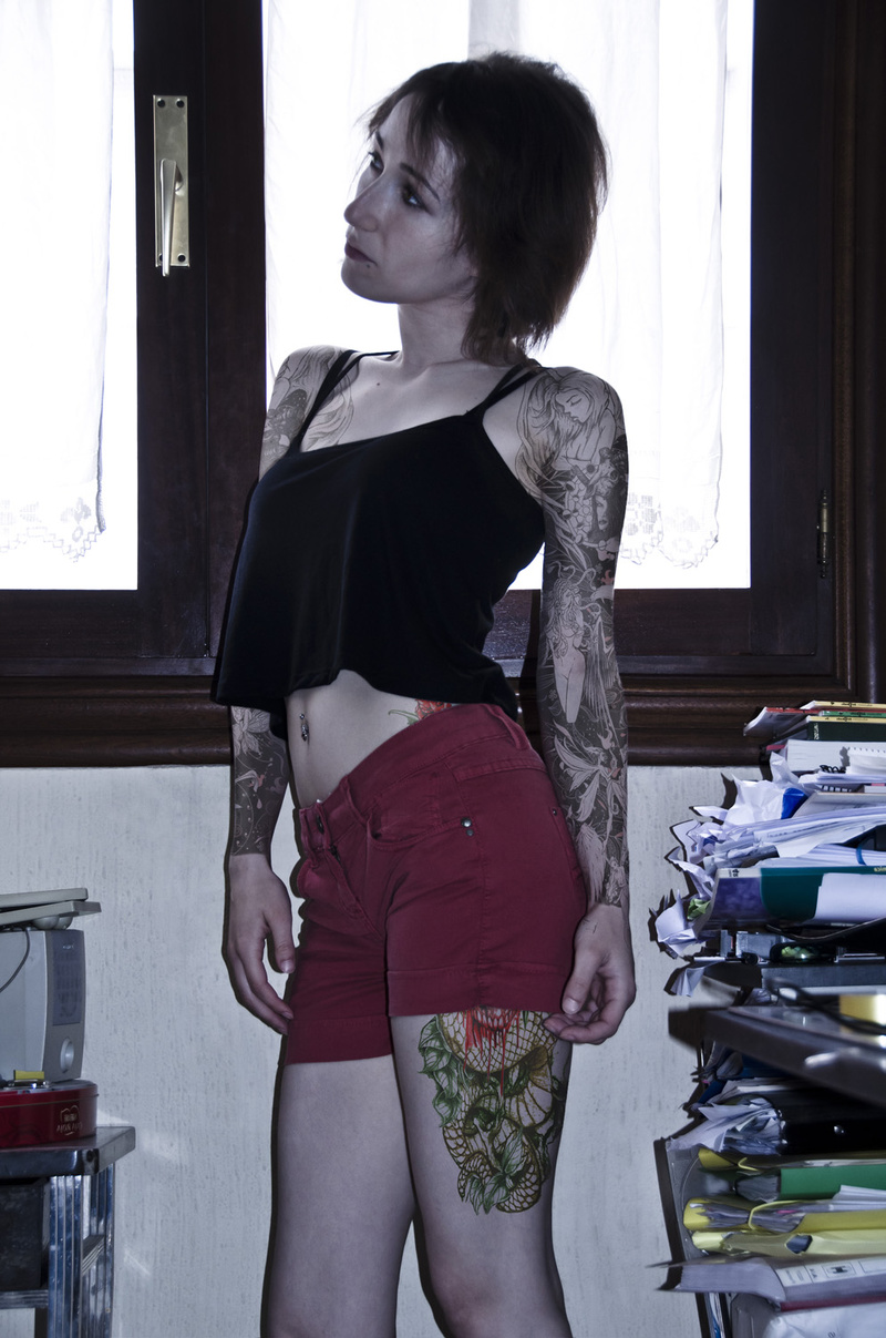 Female model photo shoot of Andrea Lunanegra by Photo Polita