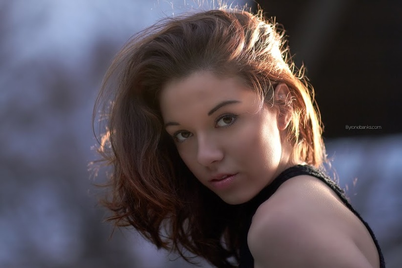 Female model photo shoot of Samantha c by Byron Ebanks
