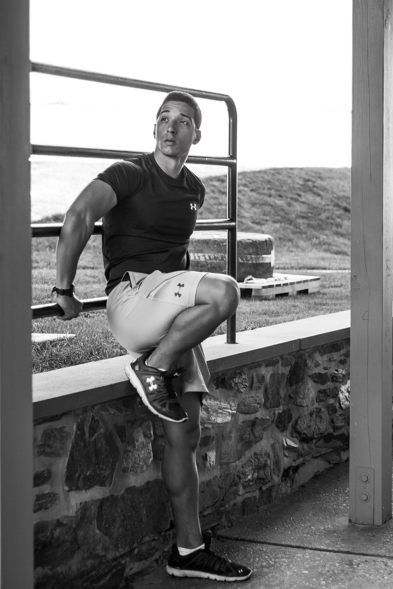 Male model photo shoot of Phillip M Johnson in Fort Adams
