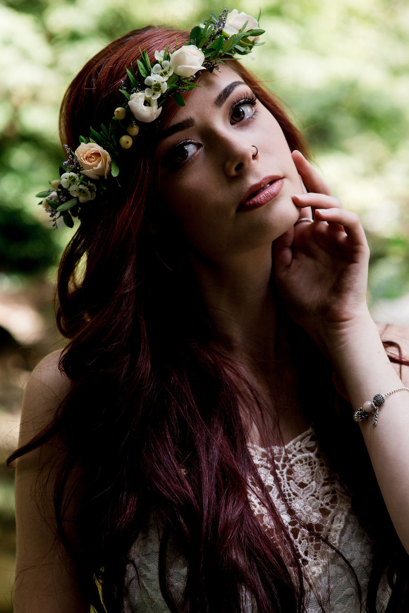 Female model photo shoot of Alexandra Zgaljic by Jamie Edgar, makeup by Ashleypaintsfaces