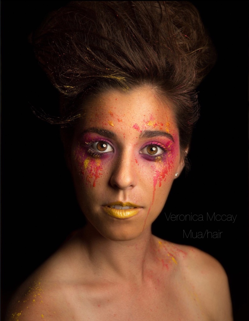 Female model photo shoot of Veronica Mccay HAIR MUA and Brittany Cox by Costy Alex