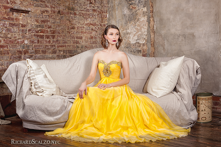 Female model photo shoot of Lillian Faith by Richard Scalzo in Atlanta, GA, makeup by Dustin Sean Lazenby
