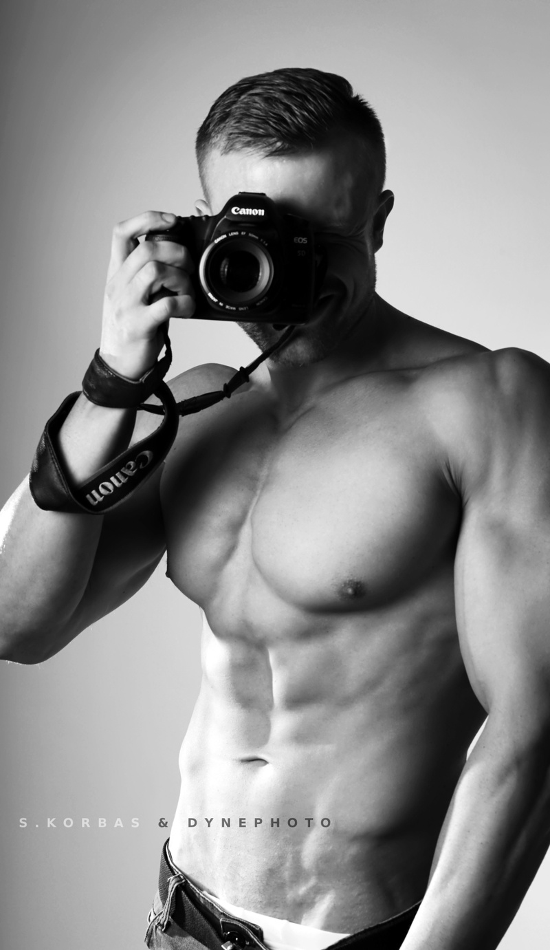 Male model photo shoot of dynephoto