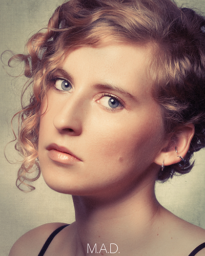 Female model photo shoot of Polehoop by MarkDeMartePhotography