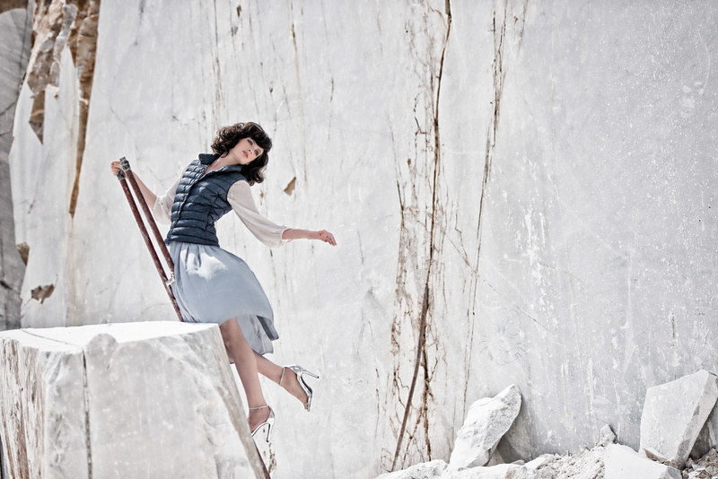 Female model photo shoot of Marina Vorobyeva in Italy, Carrara
