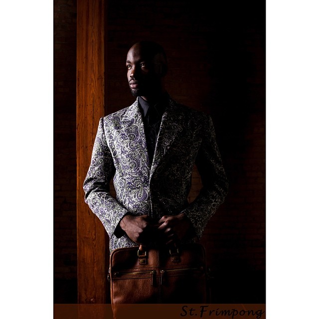 Male model photo shoot of Taiwo O in Chicago