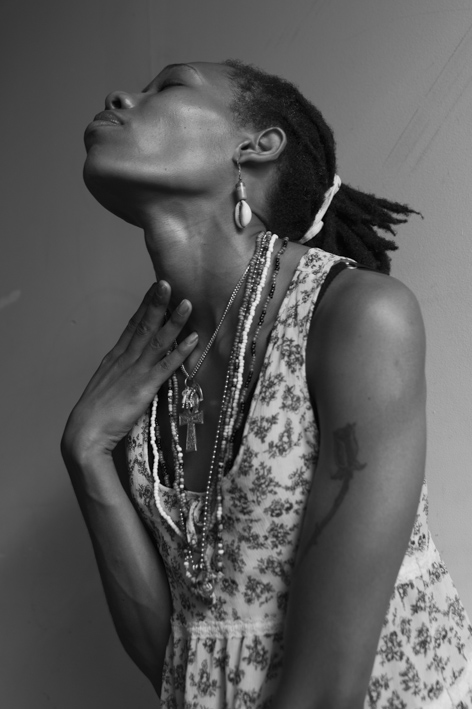 Female model photo shoot of Shakimono by Boa Campbell in Bronx, NY