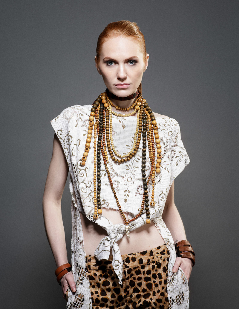 Female model photo shoot of Virgo Voodoo Jewelry in Casmir Photography Studio, Cleveland