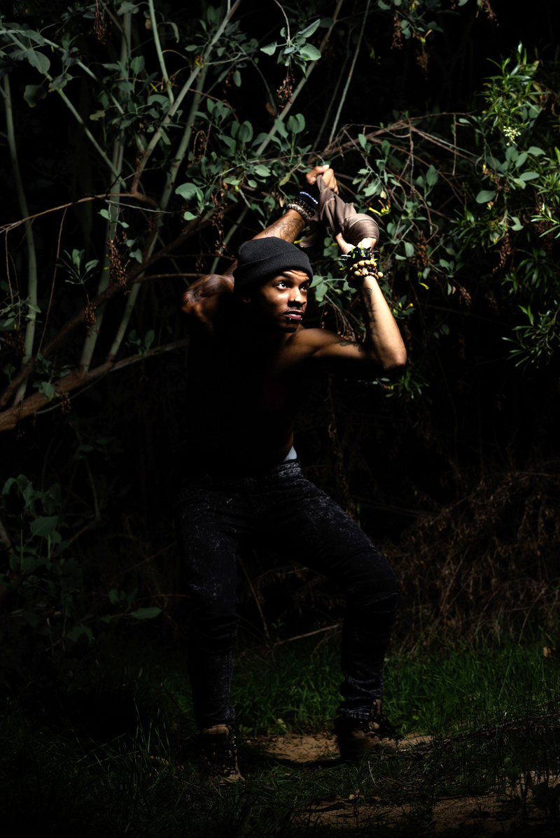 Male model photo shoot of 2pointohh Martin Jones in Griffith Park, California