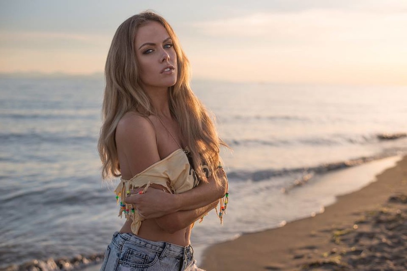 Female model photo shoot of Heidi Gwaii in Iona Beach