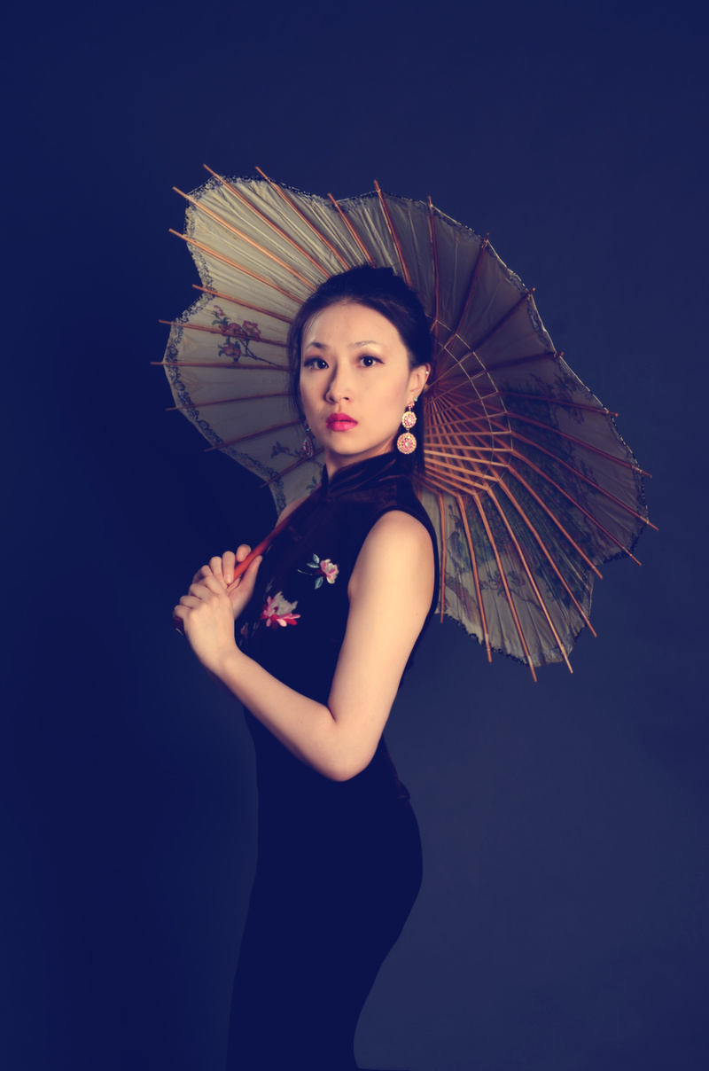 Female model photo shoot of Coco Wang