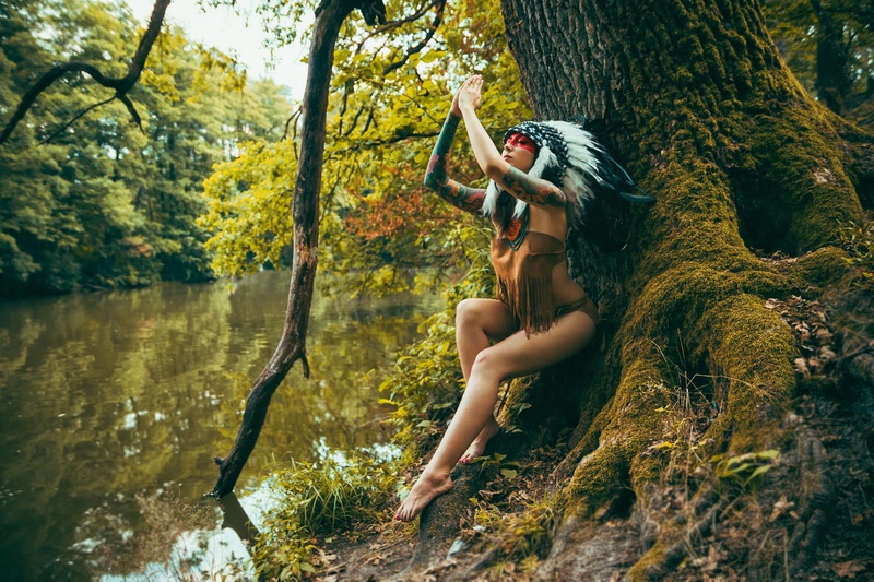 Female model photo shoot of Lyubava
