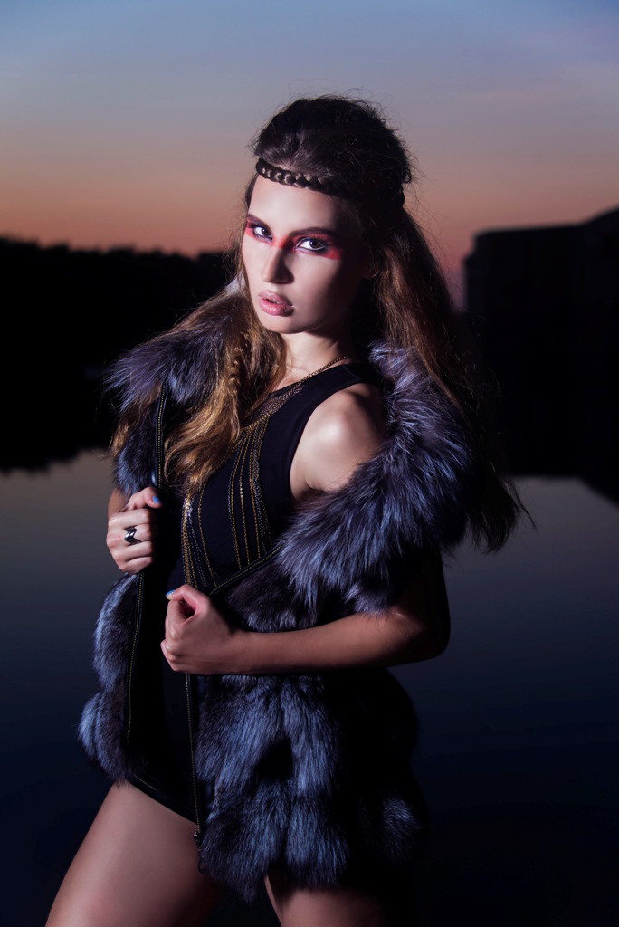 Female model photo shoot of FoxElen by Lindsey Meeks
