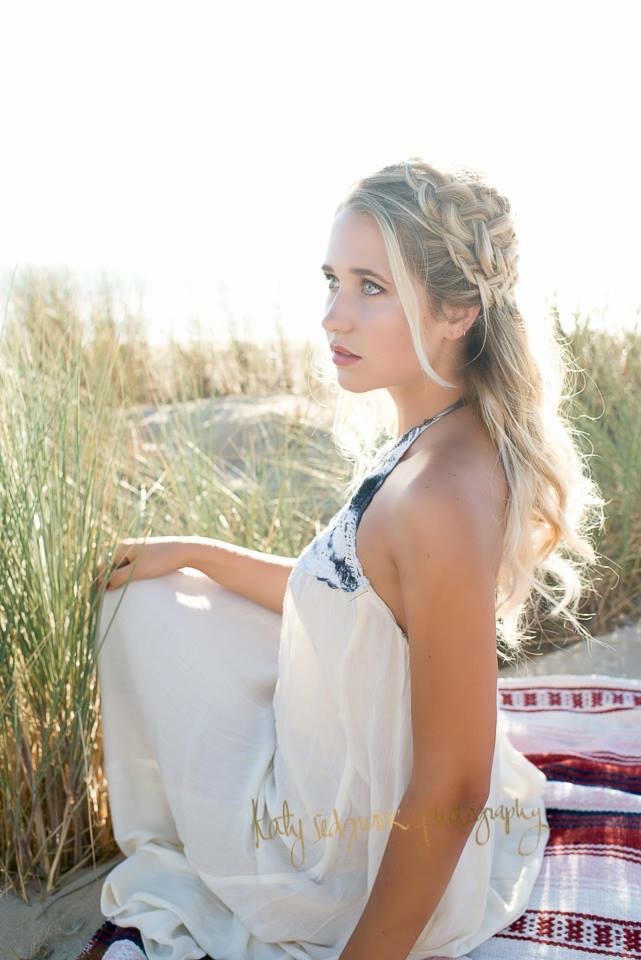 Female model photo shoot of Taylorlynnmesser in Pismo Beach