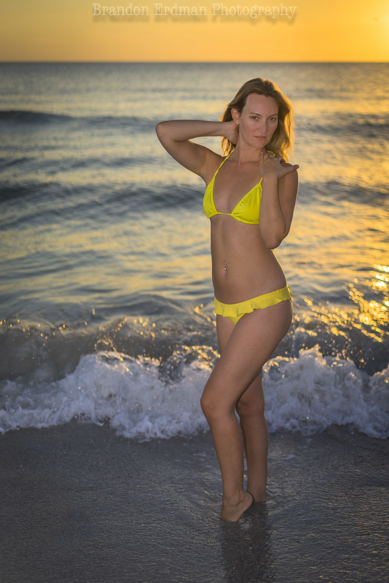 Male and Female model photo shoot of Brandon Erdman Photo and AngelaRoseV in Redington Beach Florida